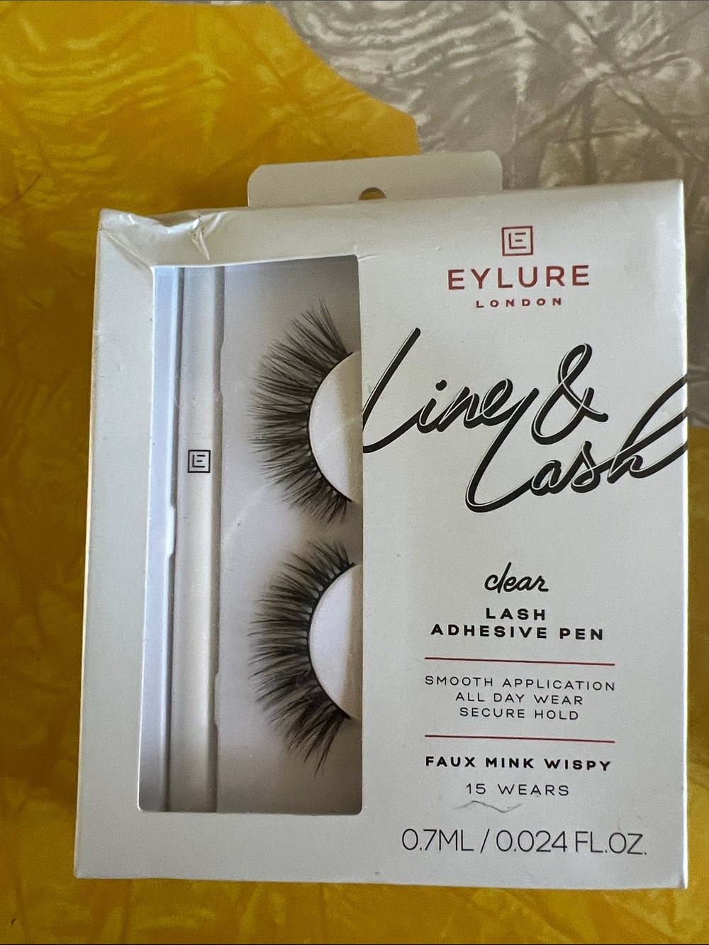 Eylure line & lash  Eyeliner & Faux Mink Wispy Eyelash System- NEW qty 2 sets